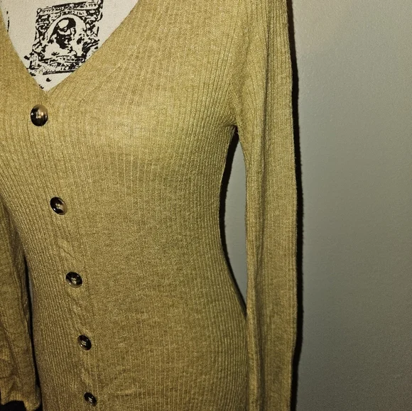 Double Zero Mystical Medium Womans Button Up Dress - Picture 3 of 10